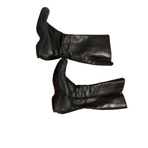 Merrell Plaza Peak Black Leather Knee- High Boots Womens Size 7